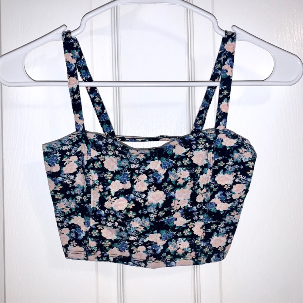 Floral Crop Top